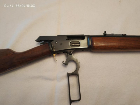 Vendo mi Marlin 1894 44 es el modelo antiguo. Tiene el Eyector de Vainas roto y no consigo la pieza. La 02