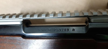 Vendo rifle Sako 75, version IV, en calibre 30.06. Lo compré en Casapuntos hace unos 4 años en un estado 11