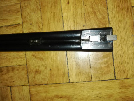 Escopeta paralela mar ERBI. Calibre 20. Estractora con recámara de 76. Bien ajustada. 400 negociables. 01