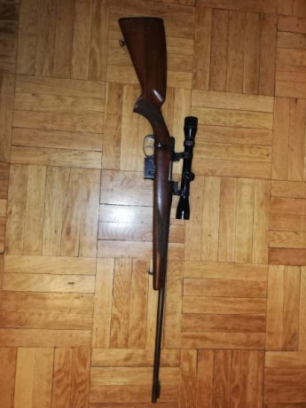 Rifle marca BRNO cal. 222 con visor. 550€ 646515241 00