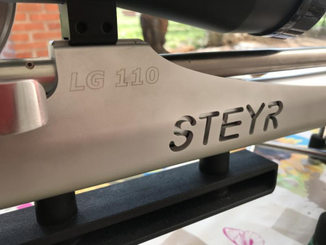 Saludos a la buena gente del foro. Vendo carabina Steyr LG 110 calibre 4,5 en perfectísimo estado. La 20