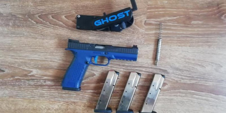 Compro Arsenal Strike One Speed 9mm, con el kit disparador de competición,
alza regulabel, guión fibra 30