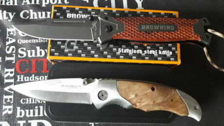 Vendo esta navaja browning con apertura flipper , nueva y con su caja. 18€ esta en Valencia. 02