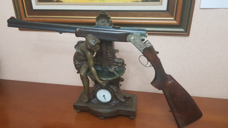 Rifle como nuevo express beretta s689 silver sable 2, calibre 9.3x74r, superpuesto, cañones de 61 centímetros, 02