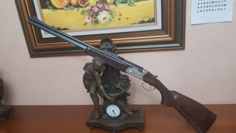 Rifle como nuevo express beretta s689 silver sable 2, calibre 9.3x74r, superpuesto, cañones de 61 centímetros, 01