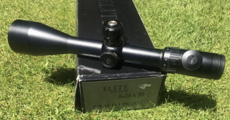 Buenas vendo Bushnell Elite Tactical ERS 6-24x50 ET6245F Tubo 30 mm campana 50 mm retícula iluminada Mil-Dot 02