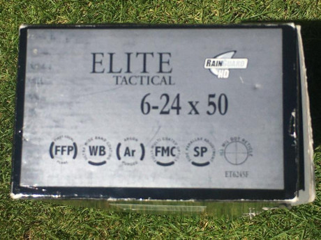 Buenas vendo Bushnell Elite Tactical ERS 6-24x50 ET6245F Tubo 30 mm campana 50 mm retícula iluminada Mil-Dot 00