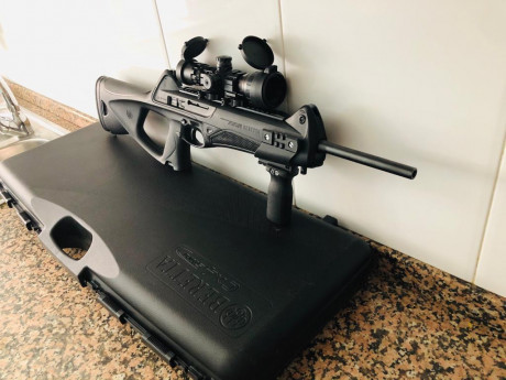 Se vende fusil seminuevo Beretta CX4 storm en calibre 9x19 Parabellum.
Estado de funcionamiento y de conservación 00