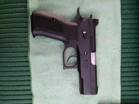Hola compañeros
hace poco adquiri a un colega del foro una pistola de la marca suiza Sphinx AT2000 teniendo 120