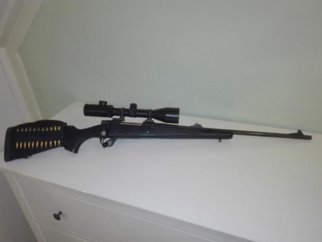   VENDIDO. SE PUEDE RETIRAR  


Vendo Rifle Sabatti

Calibre 308W.
Culata de madera lacada en negro.
Con 02