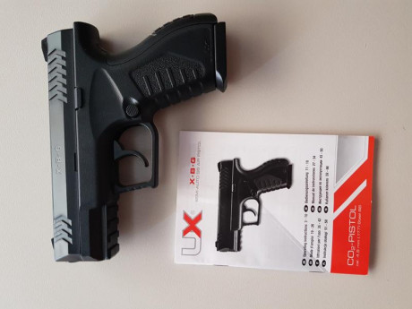 Vendo pistola de CO2 de 4,5.
Básicas y perfecta para principiantes. NO ES Blowback.
Pido 30€. Está en 00
