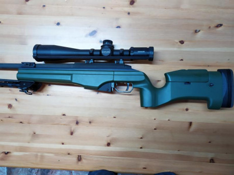 Un compañero deja la afición por desgracia para el y pone a la venta las siguientes armas con sus monturas 00