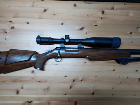 Hola, estoy buscando rifle para tiro deportivo de zurdo, con cañon pesado y su es posible en 308.
. 

Un 80