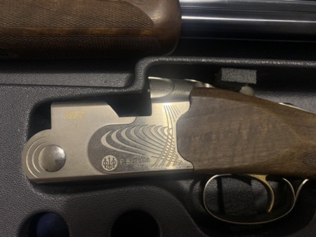 Buenas a todos:

Vendo escopeta superpuesta marca Beretta modelo 686 e trap, calibre 12. Largo cañón 76 12