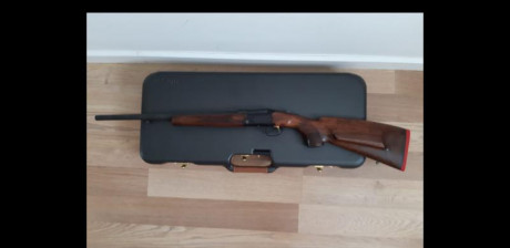 Vendo magnífico rifle exclusivo, cañón semi-weight, gatillo en 3 posiciones de presión. La más baja 250 00