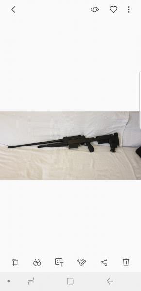 Hola buenas, vendo rifle de fabricación 
Alemana  Haenel rs8 en calibre 308 w (precio nuevo en tienda 01