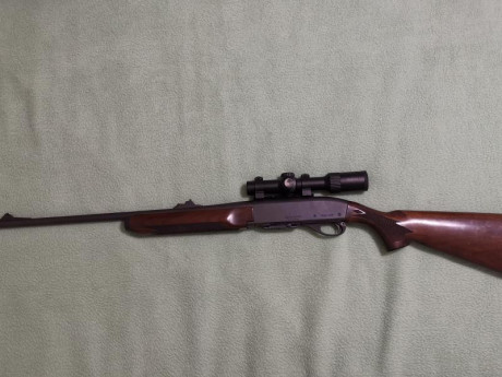 Se vende remington 7400 en 35 whelen que no repite el disparo, de ahí su precio. Lo compré funcionando 00