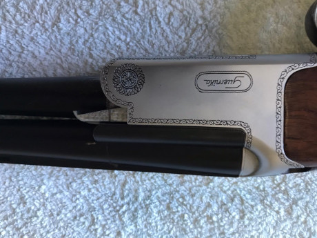 Buenos días, vendo escopeta berezi guernika fabricada en eibar calibre 12/70con cañón de 70cm, cañón de 40