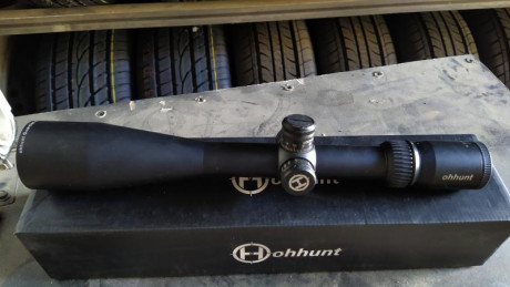 Vendo visor ohhunt 6-24x50. En perfecto estado muy poco tiempo montado en un PCP. Y estos balines. Los 01