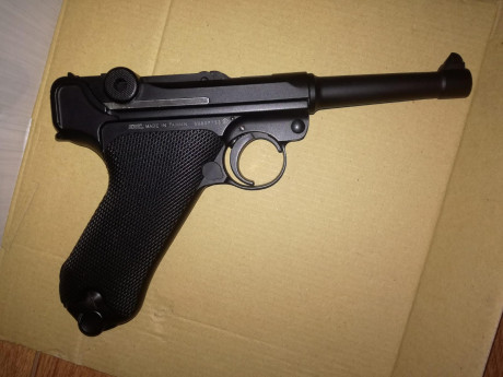 Vendida

Se vende pistola de co2 marca GSG (German Sport Guns) P-08 LUGER por 60 euros.

Modelo descatalogado. 10