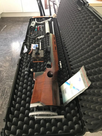Vendo carabina super macht culata madera modelo 1913 Anschutz
Con sus años pero una maravilla. (no se 12