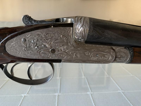 A la venta preciosa escopeta yuxtapuesta del calibre 12. Sucesores De Joaquin Fernandez se vende por exceso 10
