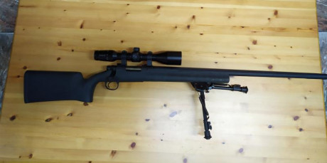 Un compañero deja la afición por desgracia para el y pone a la venta las siguientes armas con sus monturas 50