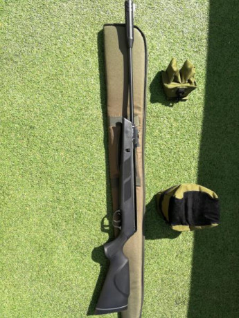 Vendo esta carabina del 5.5, muy potente y precisa, todo acero, nitropiston de 70kg, gatillo regulable 11
