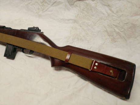 En venta carabina Erma M1 Cal.22Lr. replica del M1 carabine US en cal.22Lr.
Esta perfecta se entrega con 31