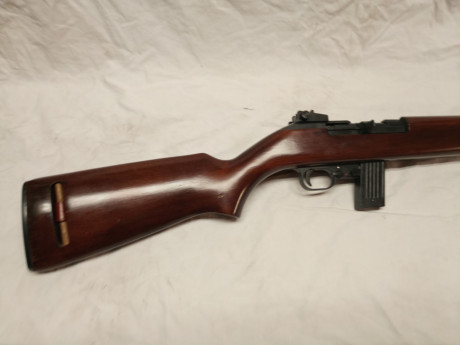 En venta carabina Erma M1 Cal.22Lr. replica del M1 carabine US en cal.22Lr.
Esta perfecta se entrega con 30