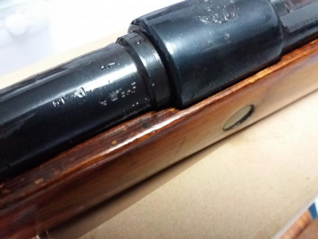 Vendo k98 produce 44 cal.8x57. Estado es excelente  con madera laminada y toda misma numeracion.  550 00