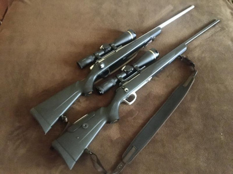 Pongo a la venta este TIkka tx3 lite, culata regulable, disparador a pelo, y pieza cubre disparador
 Y 60