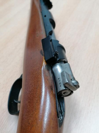 Vendo Rifle Oviedo 1926 calibre 7x57. Precio 350€ más portes si hubiera que mandar. Regalo 2 cajas de 00