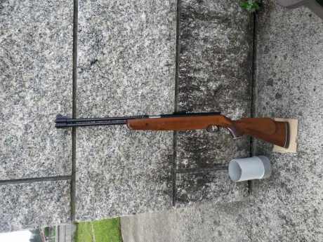 Hola, vendo weihrauch hw77k calibre 4.5 modelo antiguo con la inscripcion made in west germany en el cañón 01