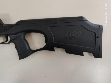 Vendo esta fenomenal carabina Walther g22 con todos sus accesorios y maletín, aparte kit de limpieza y 10