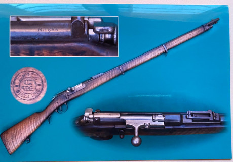 Vendo Rifle Steyr modelo 1886 calibre 8x60. Una auténtica joya. Adjunto fotos con una pequeña descripción 01