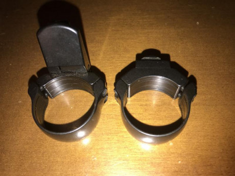Buenas compañeros , vendo unas anillas apel de 30mm originales, estuvieron montadas en un fn long Track 02