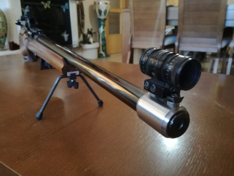 Un amigo vende su Sabatti de competición. Calibre 6 PPC. Cañón pesado. Diopter y túnel Anschutz. Carrillera 11