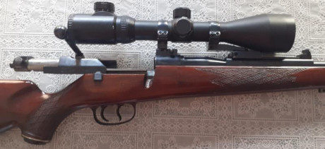 Vendo Mauser 66 Calibre 270W con monturas Apell (EAW) y visor Rolls 3-12x50 Red Dot.

El arma se encuentra 11
