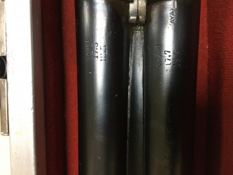 TEMA CERRADO, GRACIAS. Hola, vendo maletín y regalo Escopeta fina, marca Aya , paralela, calibre 12, 
escape 42