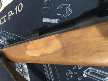 Cambio destroyer del 9pb por carabina de 22 para precision o tipo mp15
Tiene una falla la madera pero 31