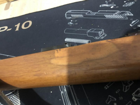 Cambio destroyer del 9pb por carabina de 22 para precision o tipo mp15
Tiene una falla la madera pero 30