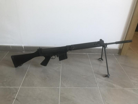 Buenos dias vendo fusil fal stg58 fabricado por steyr en Austria, el rifle se encuentra en perfecto estado 02