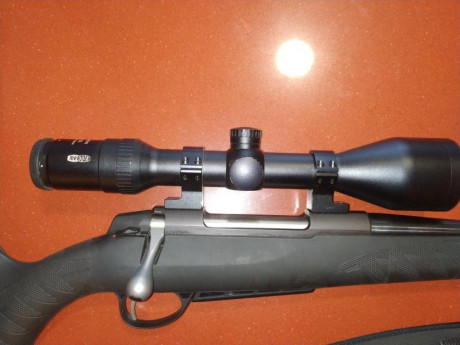 Se venden estos dos visores:
- NIKON MONARCH 1 5-6x42 con retícula iluminada en rojo o en verde y tubo 02