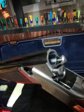 Se vende esta magnífica escopeta de competición.

Esta en estado impecable. 

Lleva Maletín original. 12