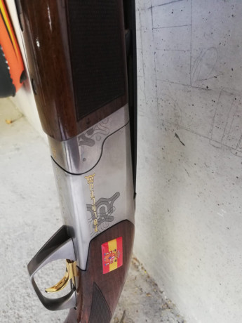 Se vende esta magnífica escopeta de competición.

Esta en estado impecable. 

Lleva Maletín original. 21
