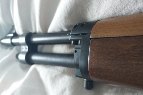 Ruger Mini 30, en calibre 7.62 x39 
Manual, acción tiro a tiro, como manda el reglamento actual. 

PRECIO 01