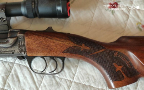 Hola, vendo monotiro zanardini fuchs v generación con cañon roscado, calibre 308 win. Quiero cambiarlo 01