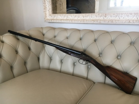 Buenos días a todos,
Vendo escopeta Darne, modelo R15, calibre 12/65, cañones de 65 cm. ***/*. Año 1947. 01