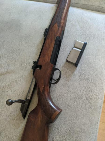 Rifle usado pero en perfecto estado, cargador extraible y bases apel. 700€

Duerme en Cantabria, puede 02